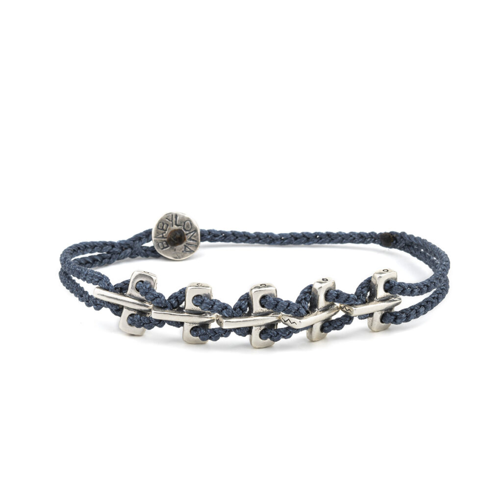 Walk with Me Bracelet 935° Sterling Silver