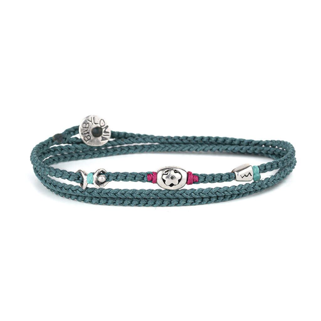 Towards Trust Wrap Bracelet 935° Sterling Silver