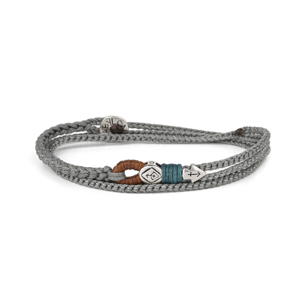 Fantasy Hooked Wrap Bracelet 935° Sterling Silver