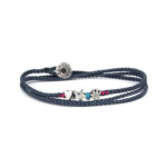 Love Hope Sun Wrap Bracelet 935° Sterling Silver