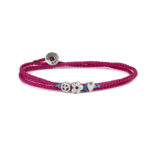 Love Trust Peace Wrap Bracelet 935° Sterling Silver - Image 3