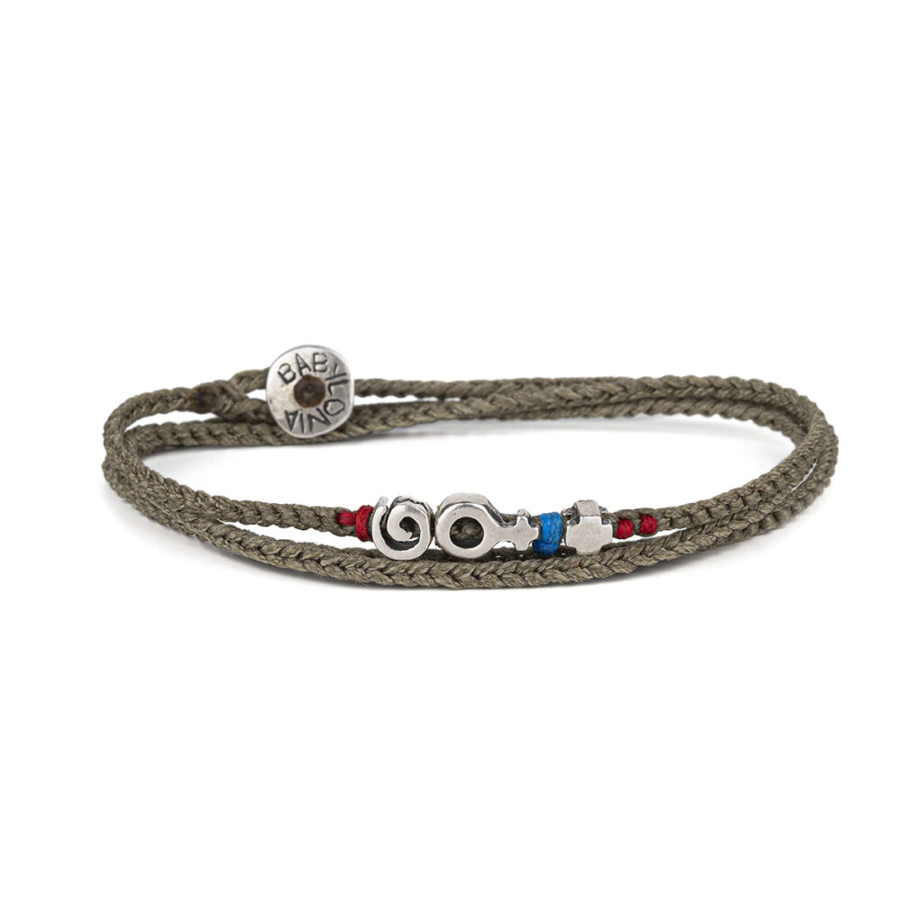 Souled Faith Wrap Bracelet 935° Sterling Silver