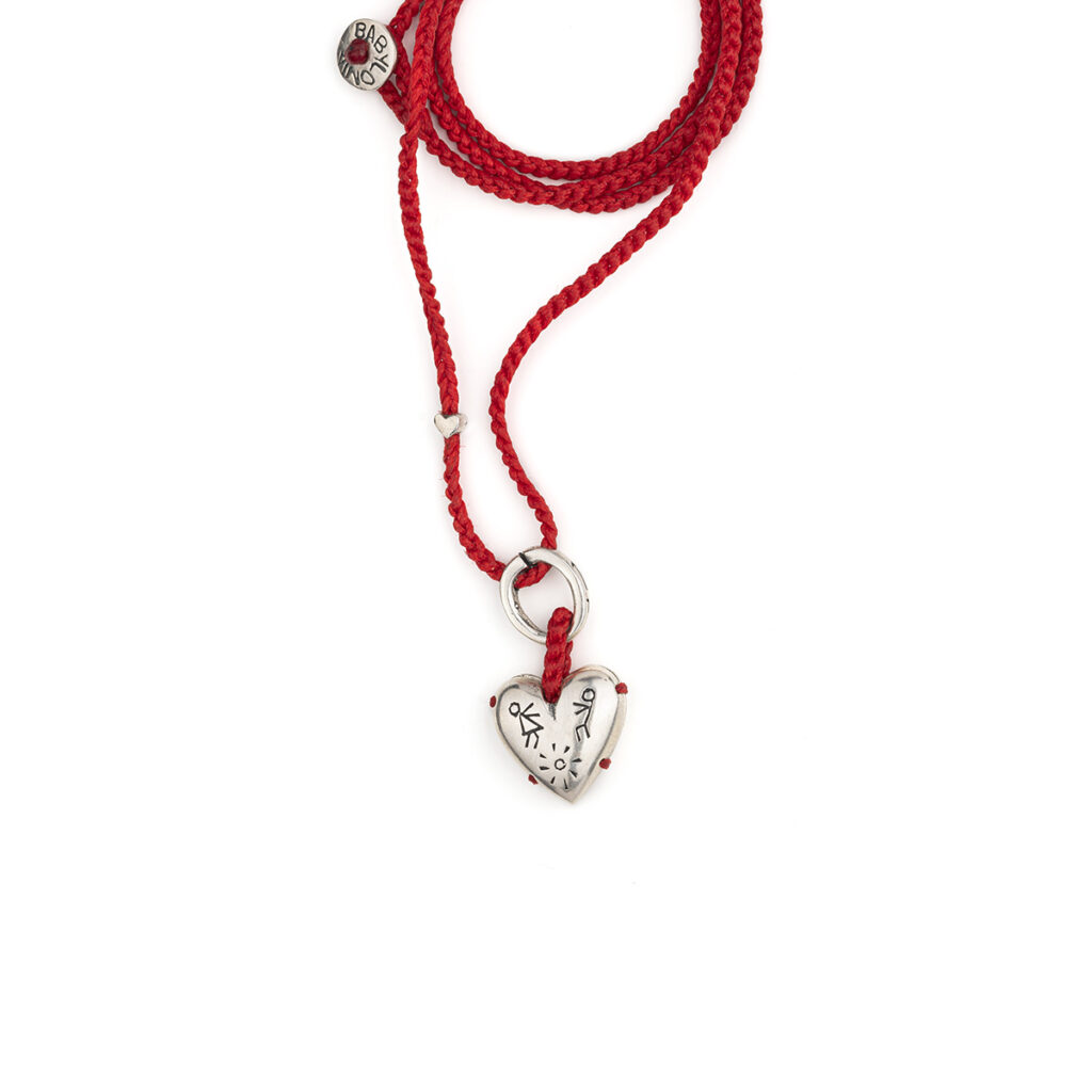 People's Hearts Necklace 935° Sterling Silver