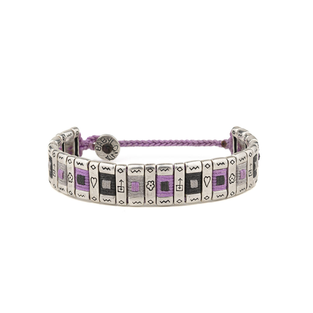 Tiles of Trusts Bracelet 935° Sterling Silver