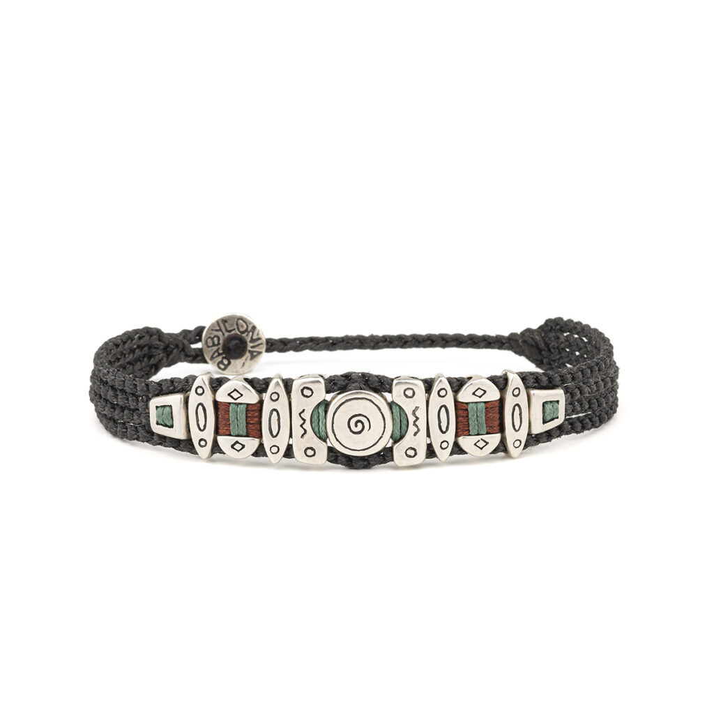 Soul in Round Bracelet 935° Sterling Silver