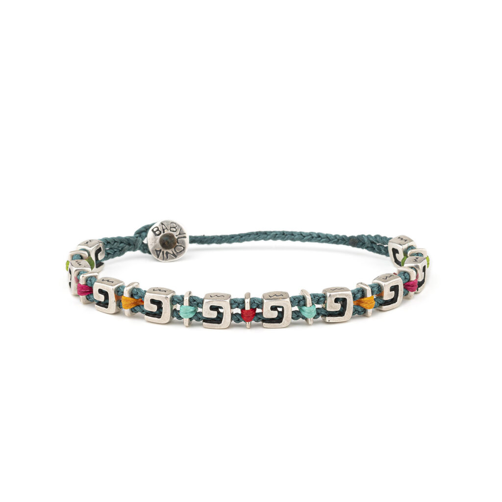 Souls between Sticks Bracelet 935° Sterling Silver
