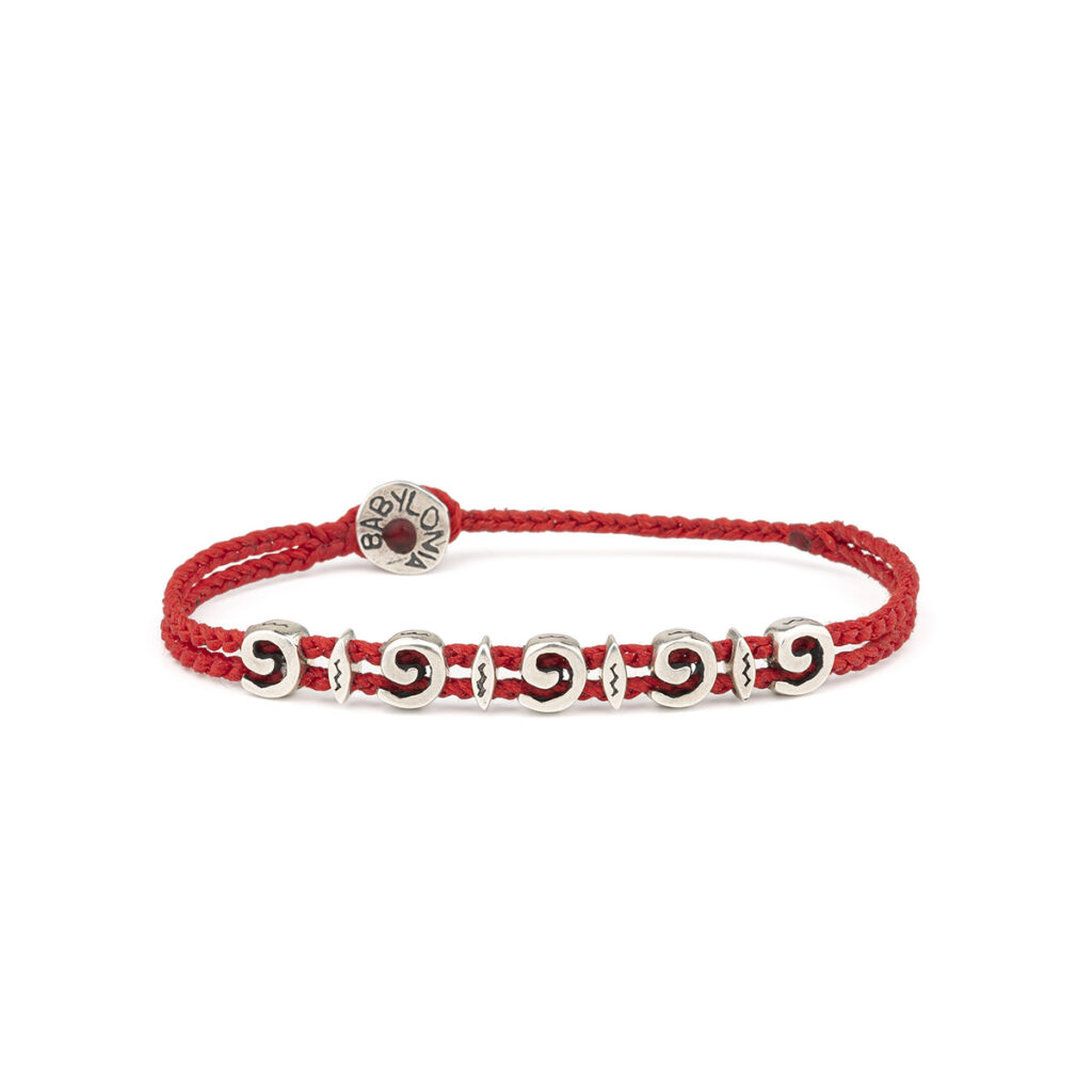 Round Souls in Places Bracelet 935° Sterling Silver