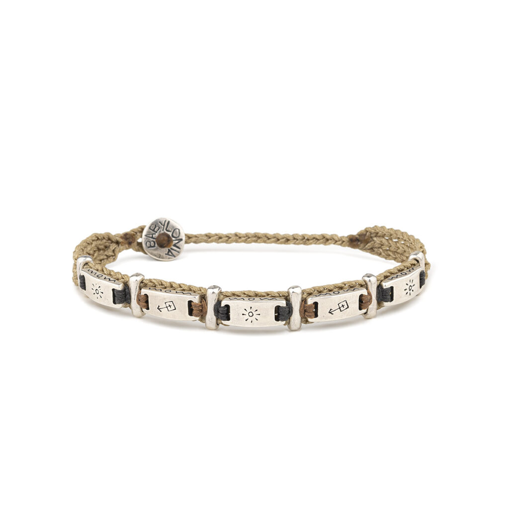 Fantasious Blocks Bracelet 935° Sterling Silver