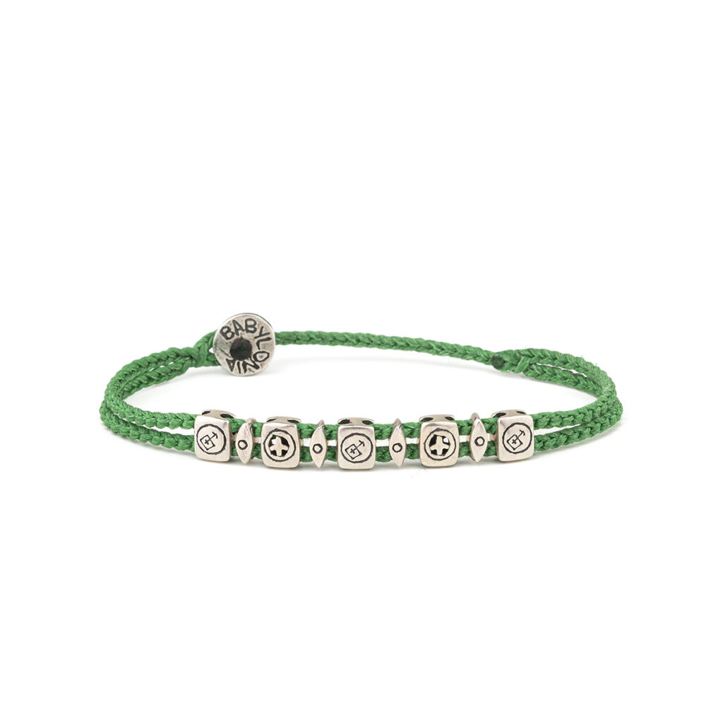 Fantasy in Wedges Bracelet 935° Sterling Silver