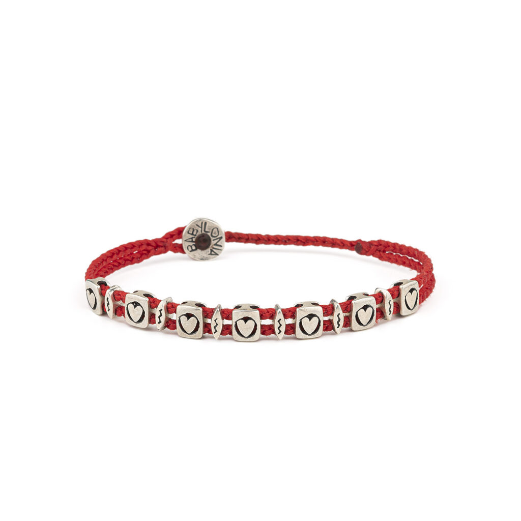 Big Love in Wedges Bracelet 935° Sterling Silver