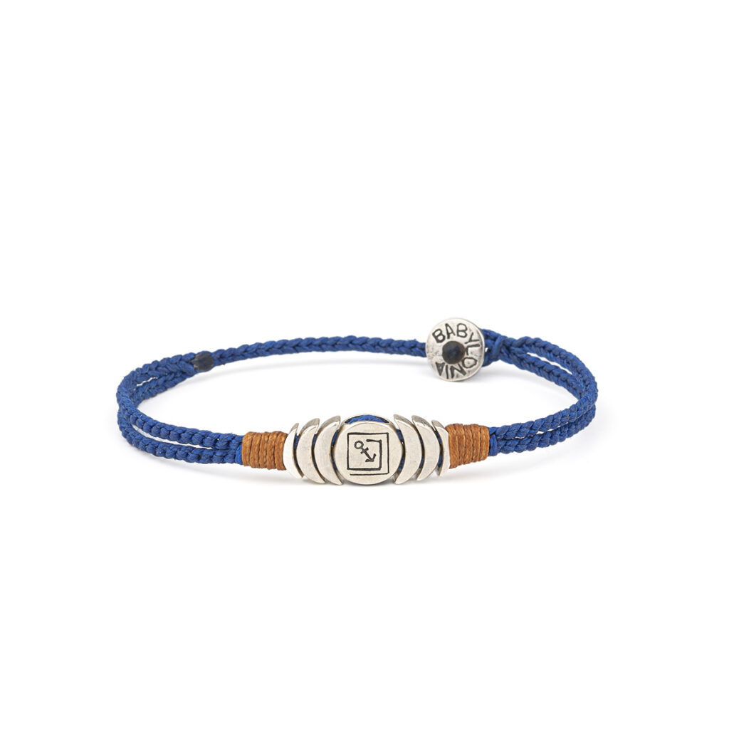 Safety towards Waves Bracelet 935° Sterling Silver