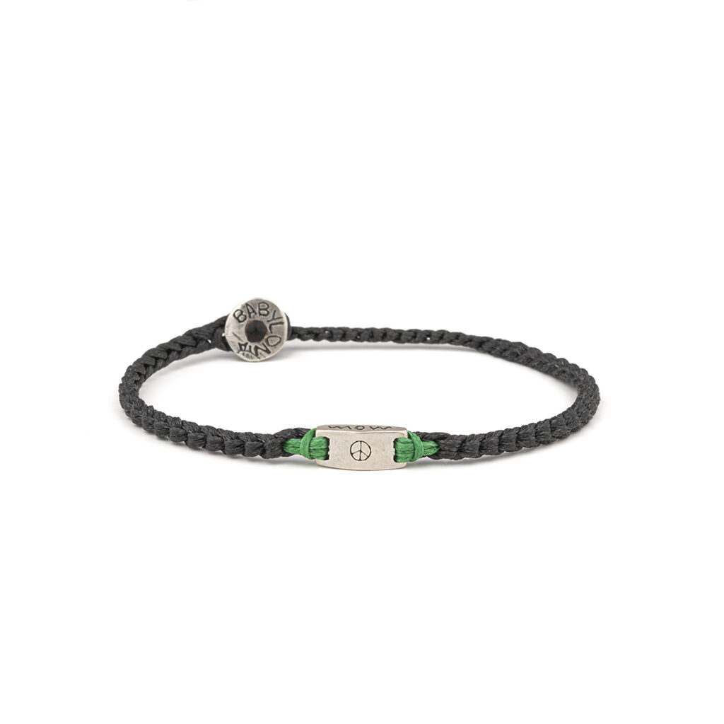 Peace on Pier Bracelet 935° Sterling Silver