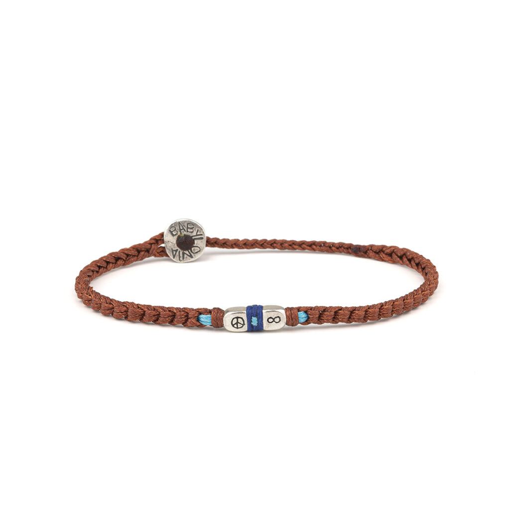 Peace in Infinity Bracelet 935° Sterling Silver