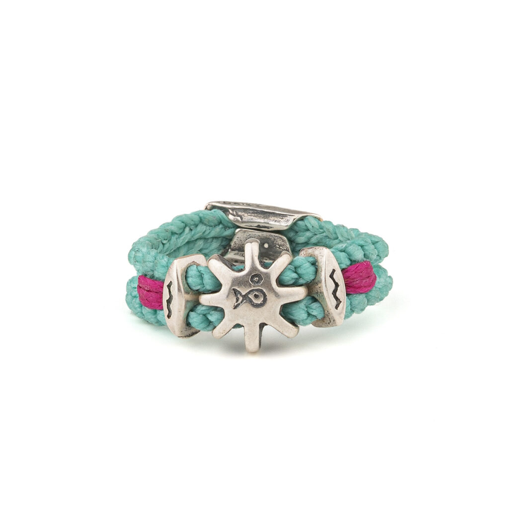 Adapt in Moving Gear Ring 935° Sterling Silver