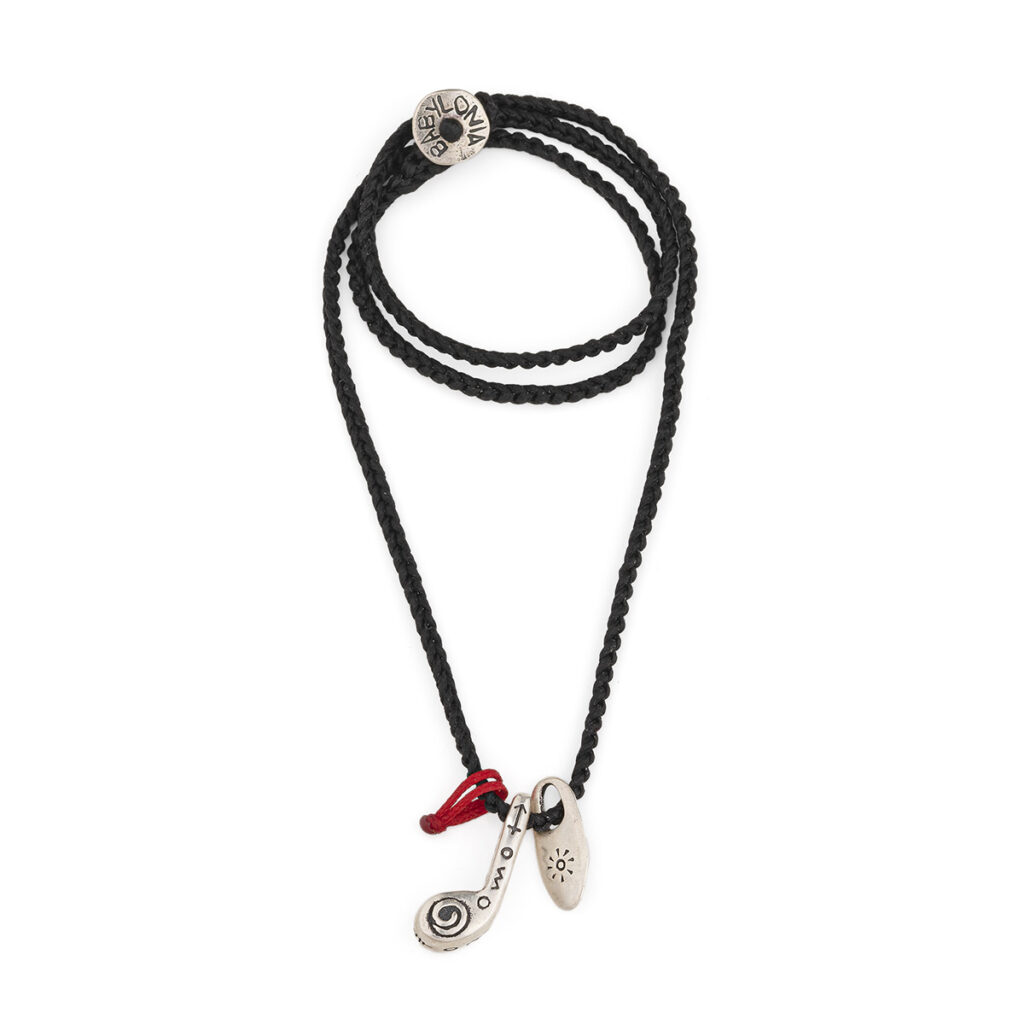 Soul's Note Necklace 935° Sterling Silver