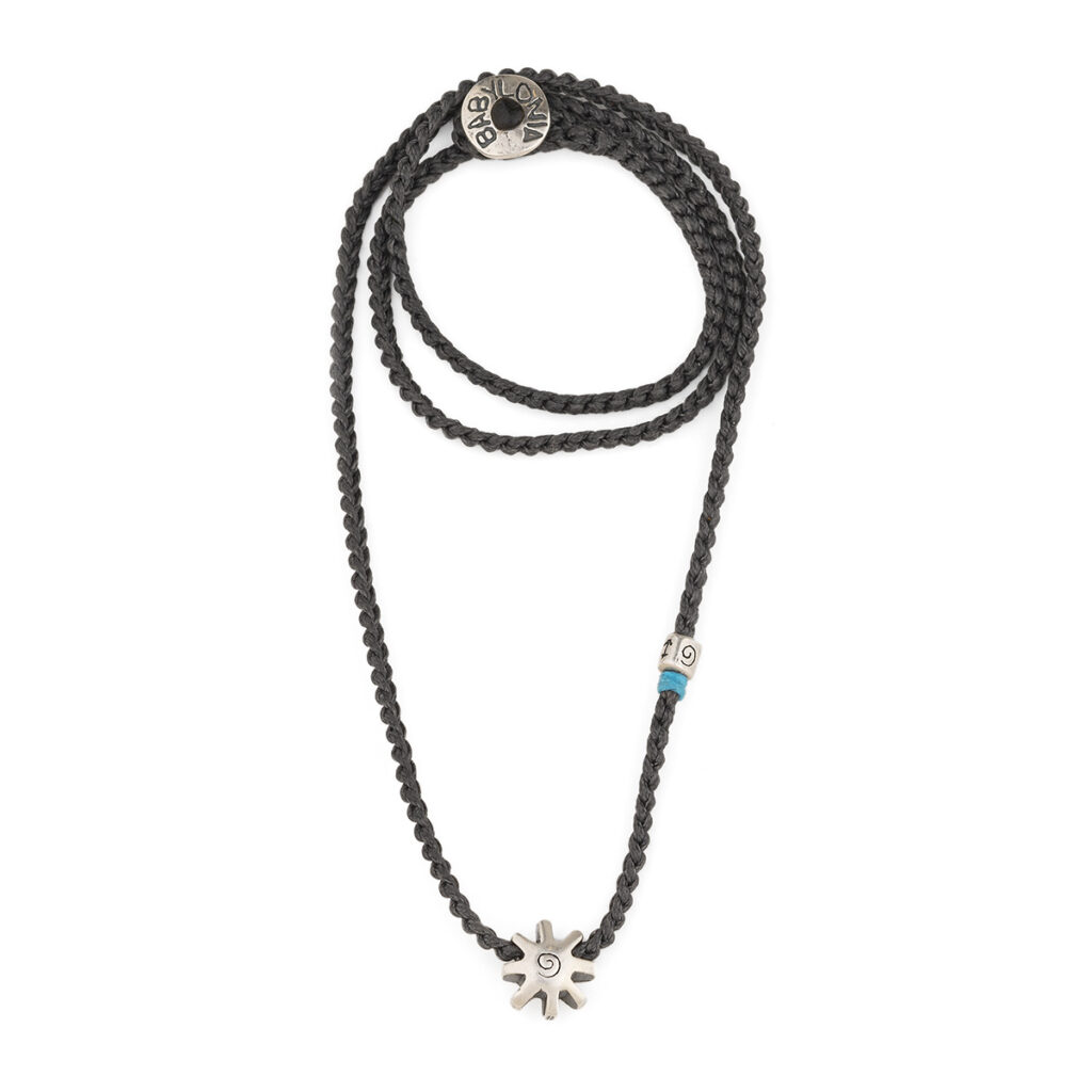 Soul in Moving Gear Necklace 935° Sterling Silver