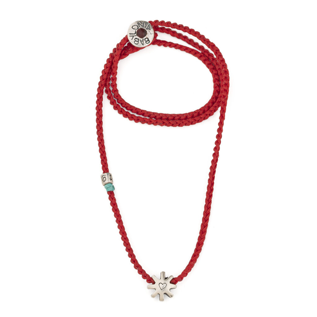 Love in Moving Gear Necklace 935° Sterling Silver