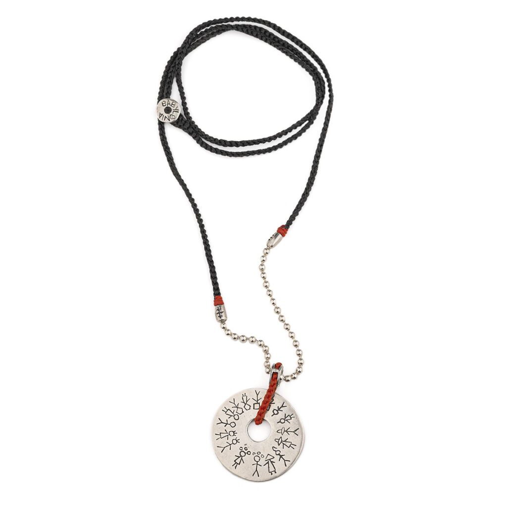 Linked Humanity Necklace 935° Sterling Silver