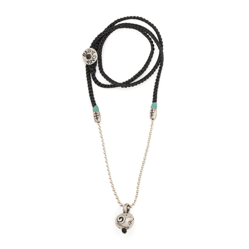Soul Dropballed Necklace 935° Sterling Silver