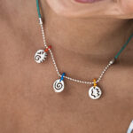 Charms Linked Κολιέ 935° Ασήμι - Image 2