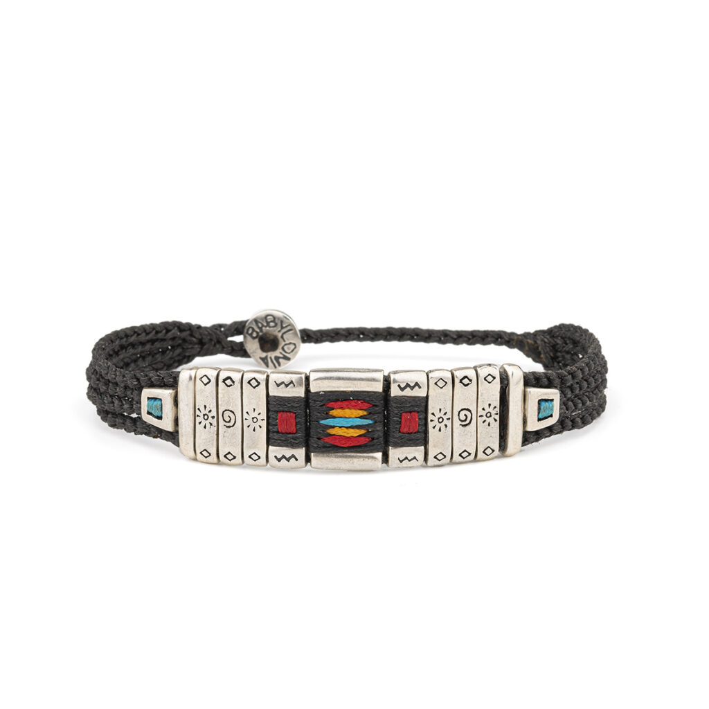 Bricks of Optimism Bracelet 935° Sterling Silver