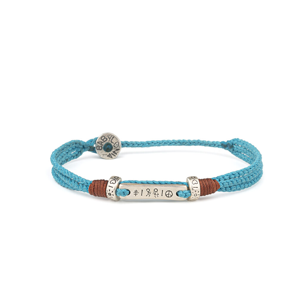 Peace Declaration Bracelet 935° Sterling Silver