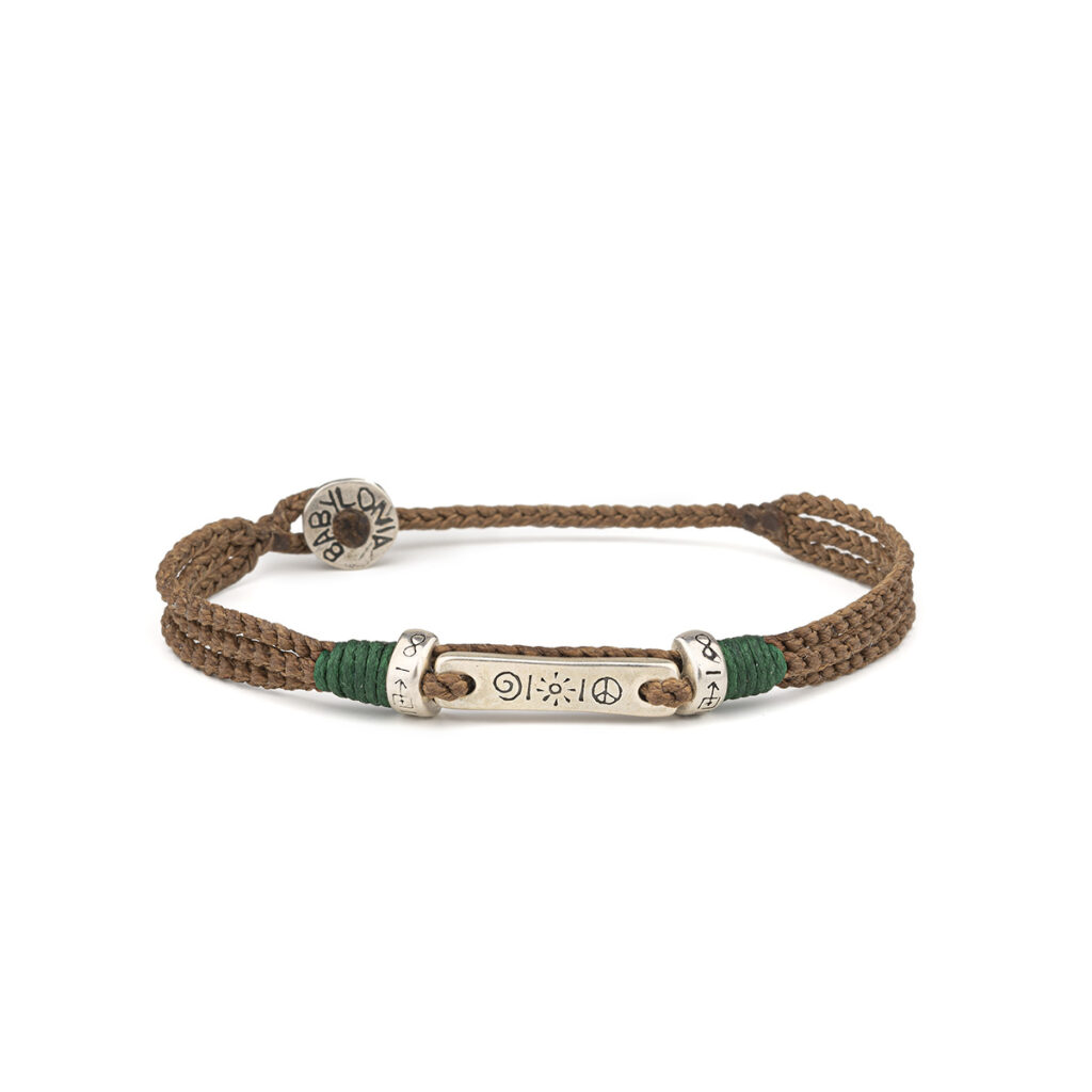 Optimism Declaration Bracelet 935° Sterling Silver
