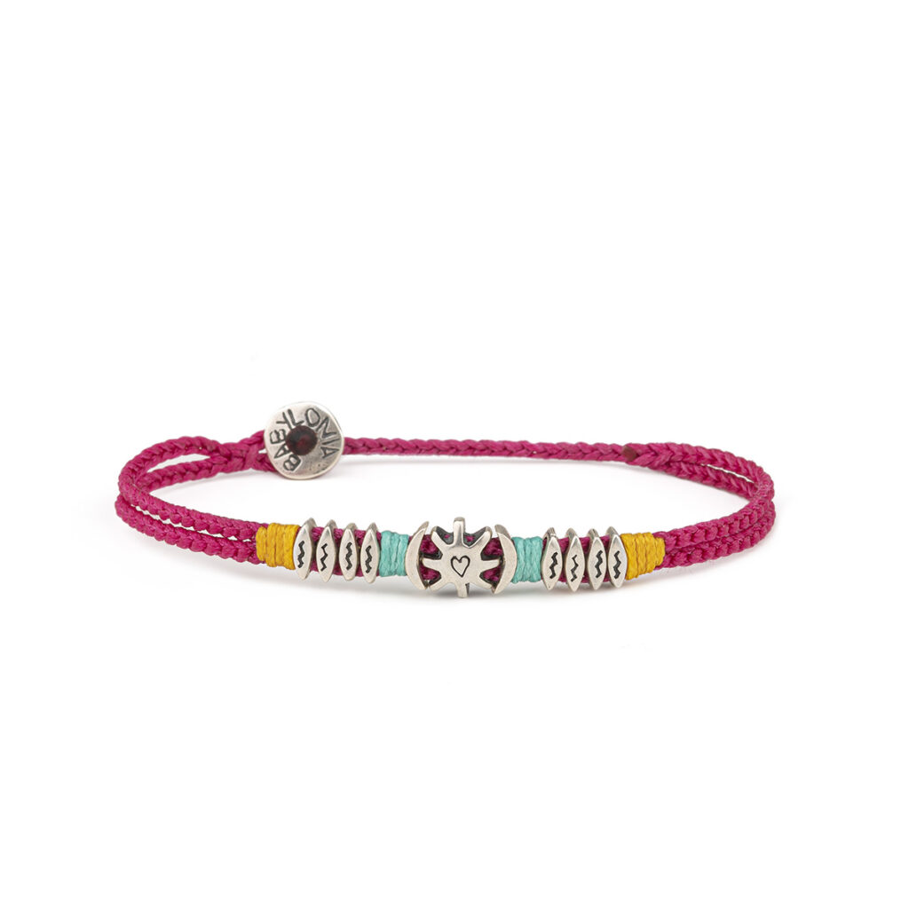 Love Gear Aside Bracelet 935° Sterling Silver