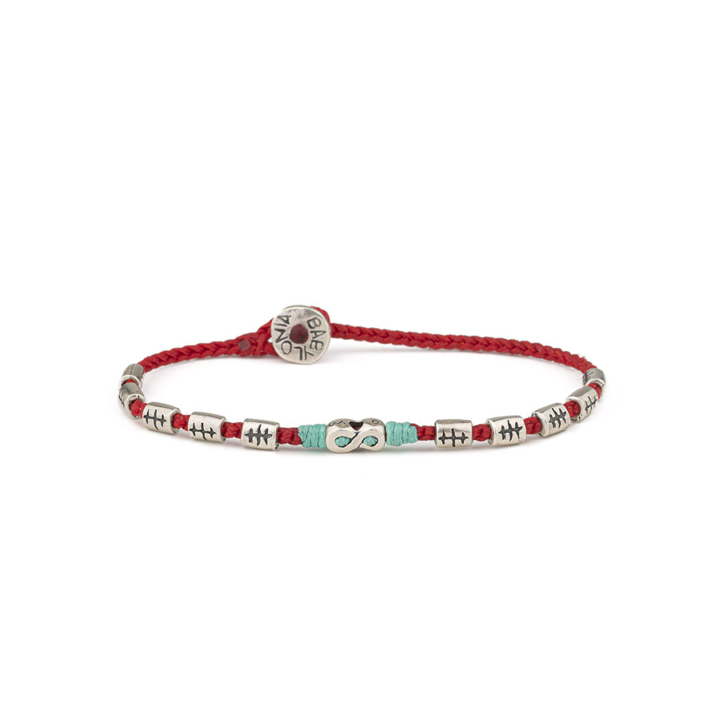 Infinity Correspondence Bracelet 935° Sterling Silver