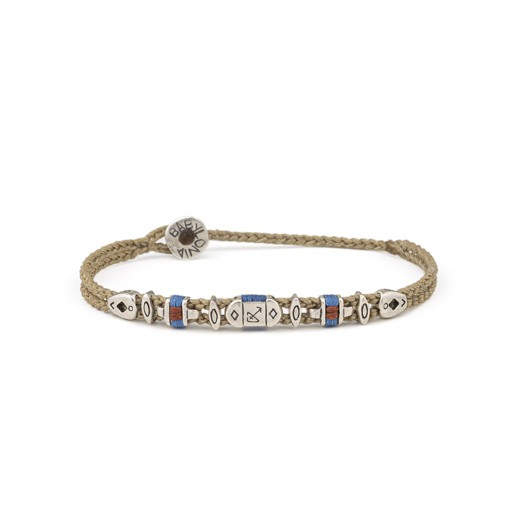 Fantasy Keystone Bracelet 935° Sterling Silver