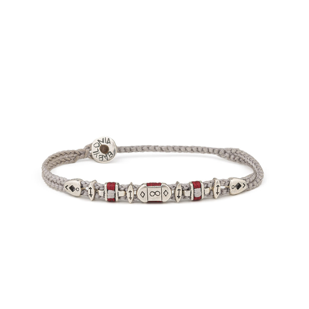 Infinity Keystone Bracelet 935° Sterling Silver