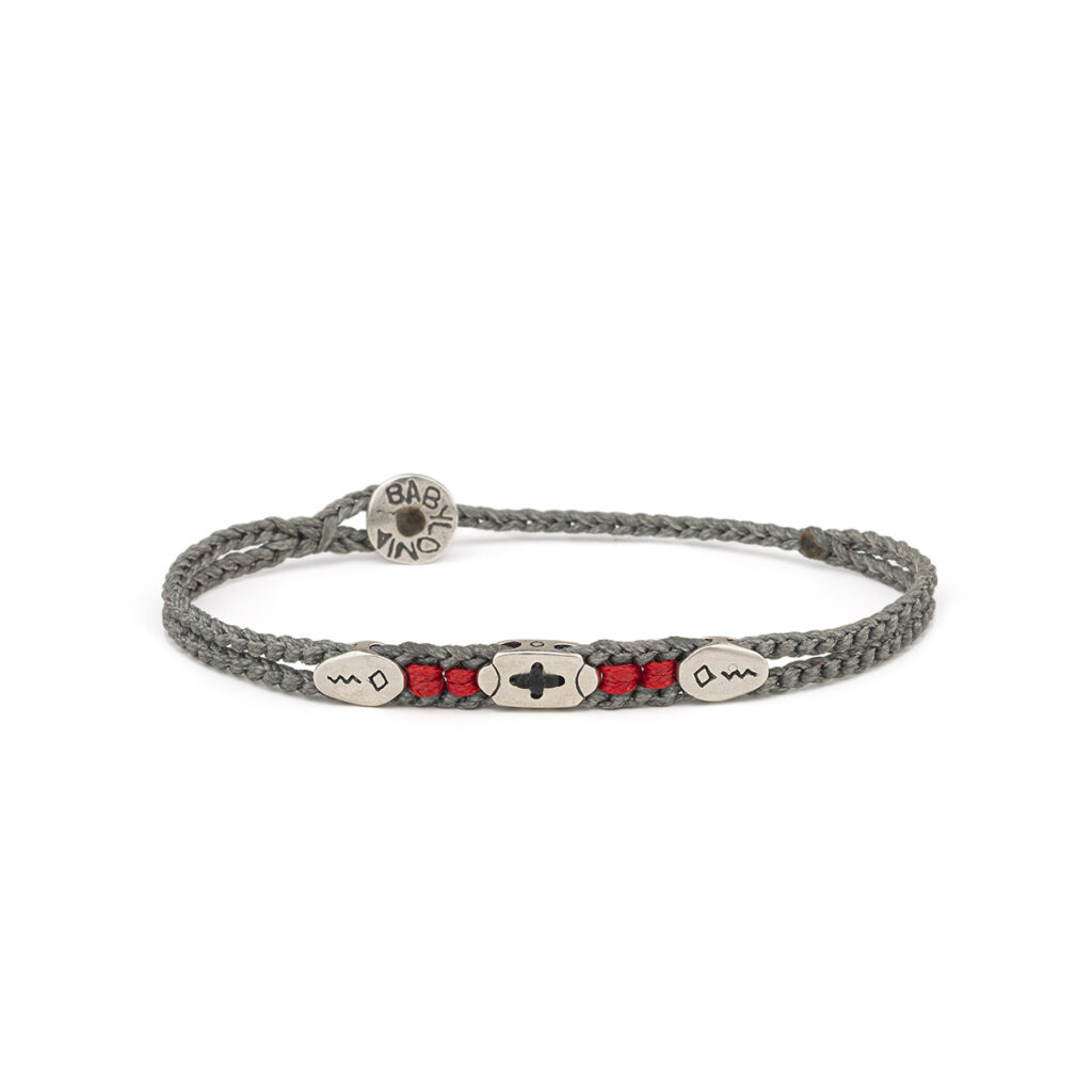 Faith Cornerstone Bracelet 935° Sterling Silver