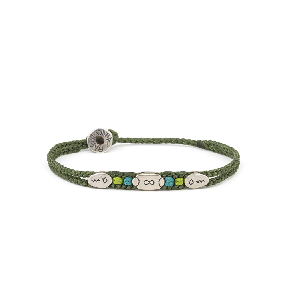 Infinity Cornerstone Bracelet 935° Sterling Silver