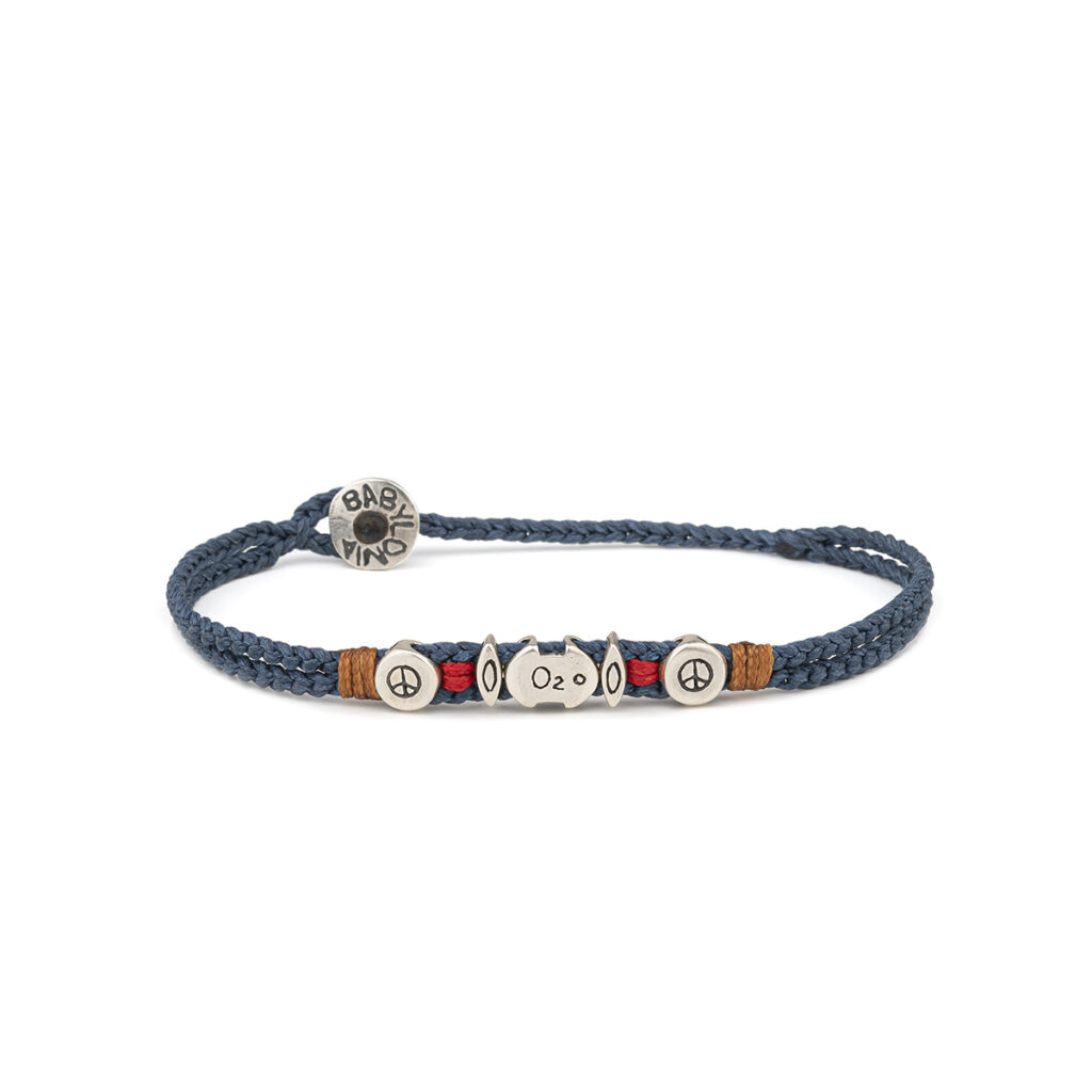 Circling Oxygen Bracelet 935° Sterling Silver