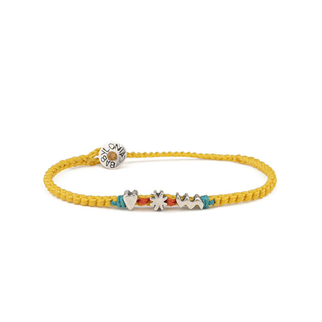 Optimism in Love Bracelet 935° Sterling Silver