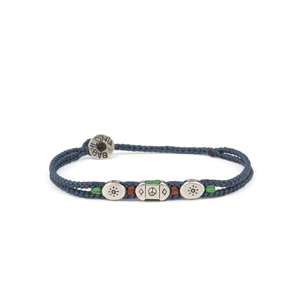 Fizzy Peace Bracelet 935° Sterling Silver