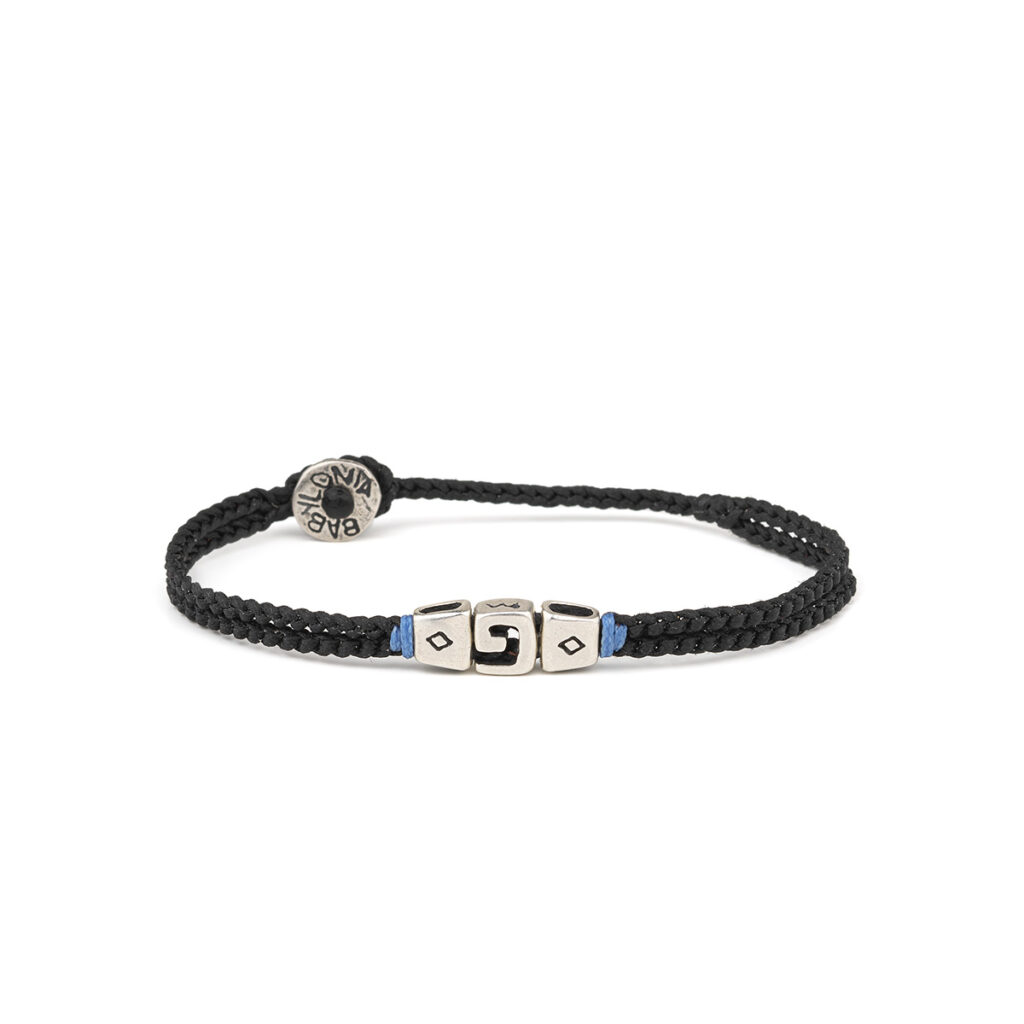 Blocked Soul Bracelet 935° Sterling Silver