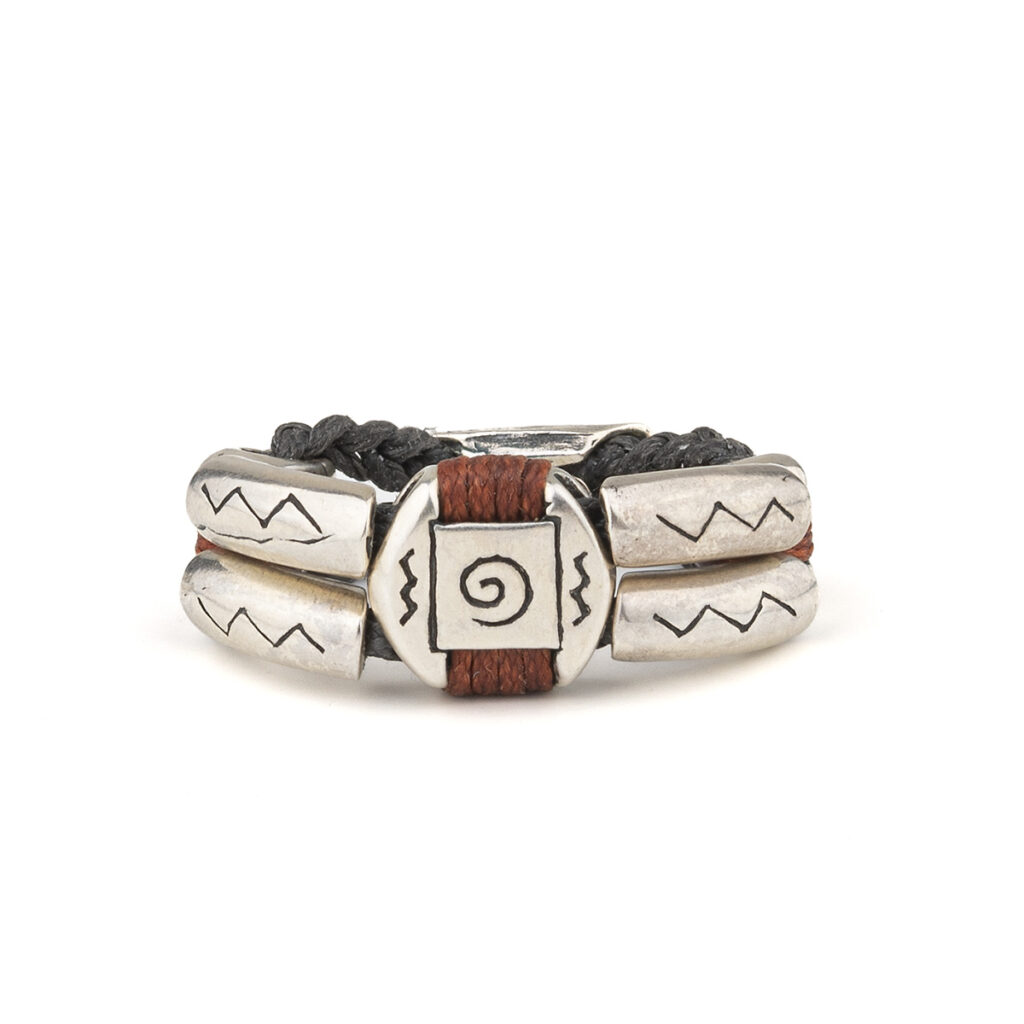 Soul Whirlpool Ring 935° Sterling Silver