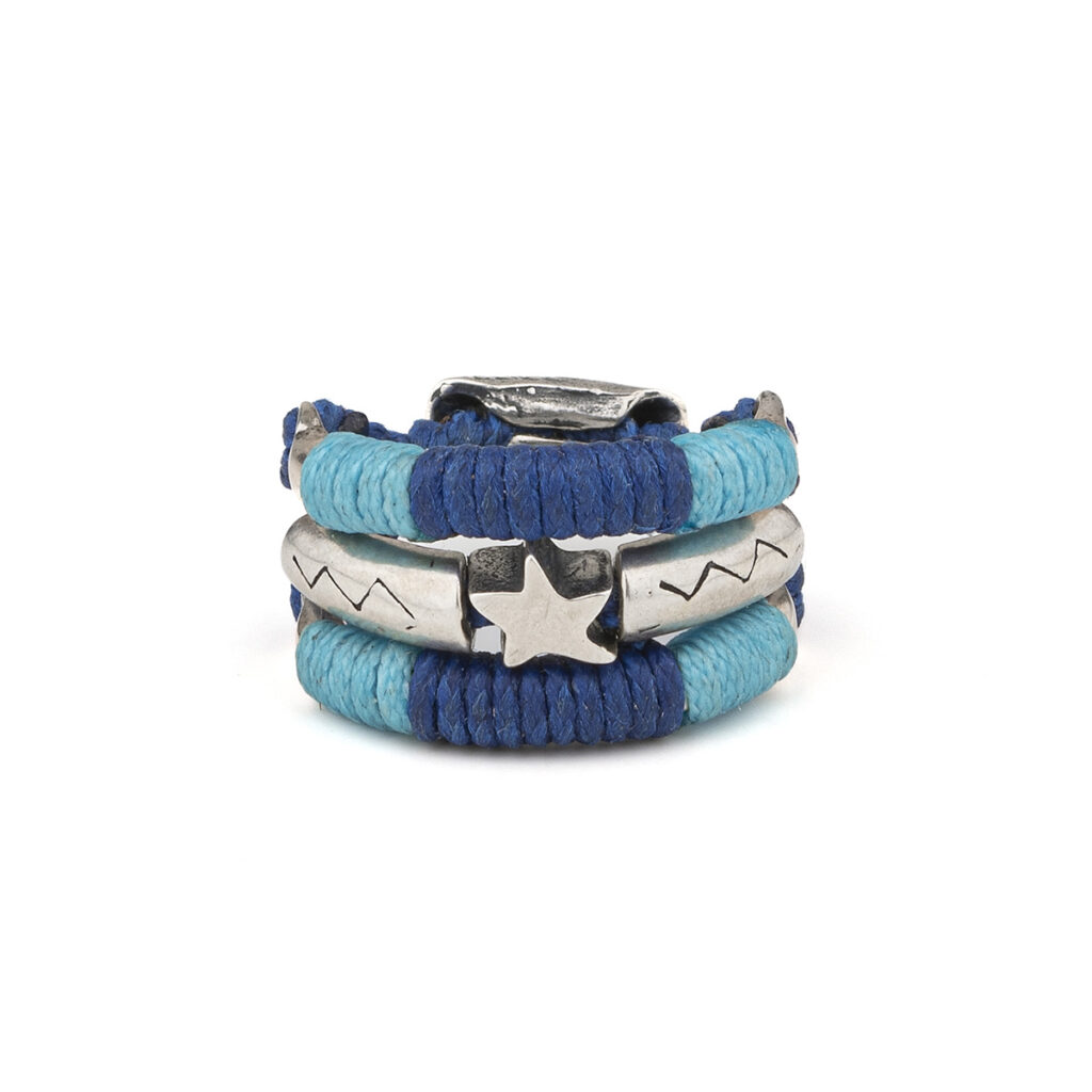 Hope Millefeuille Ring 935° Sterling Silver
