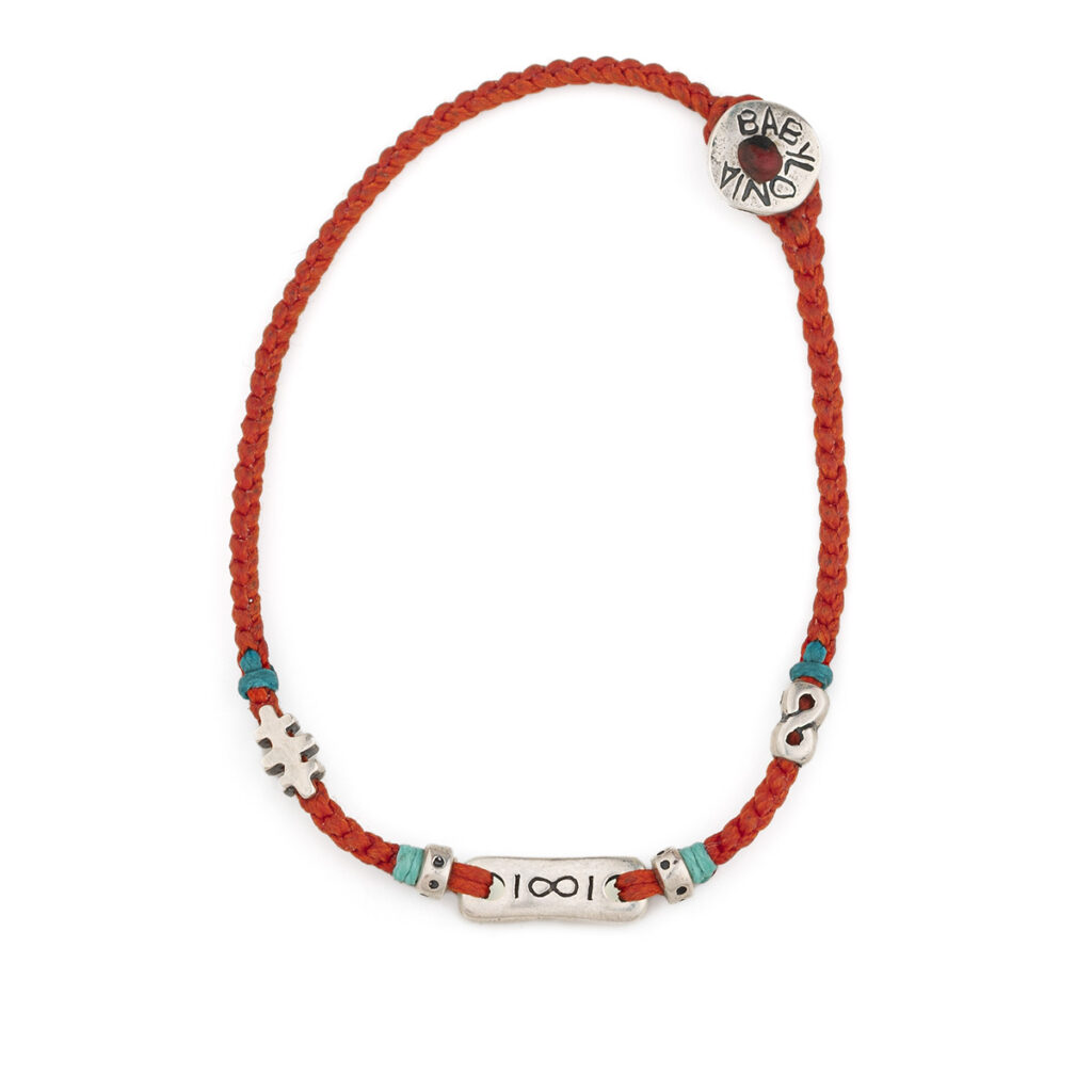 Talk me to Infinity Bracelet 935° Sterling Silver