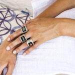 Communication in the Works Ring 935° Sterling Silver - Image 2