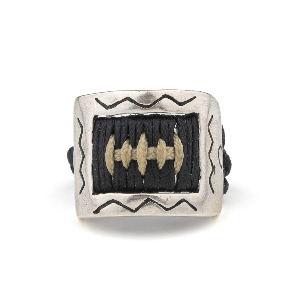 Communication in the Works Ring 935° Sterling Silver