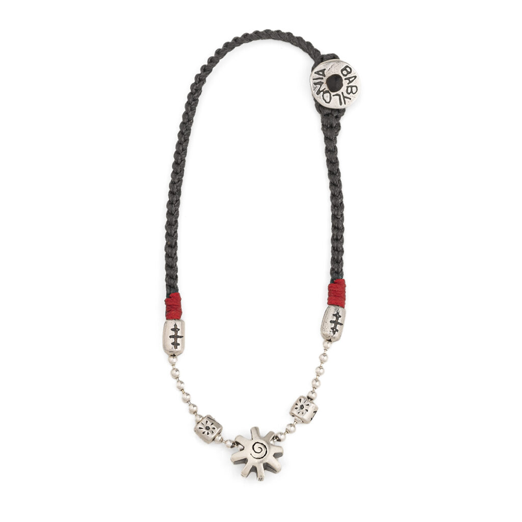 Soul in Linked Gear Bracelet 935° Sterling Silver