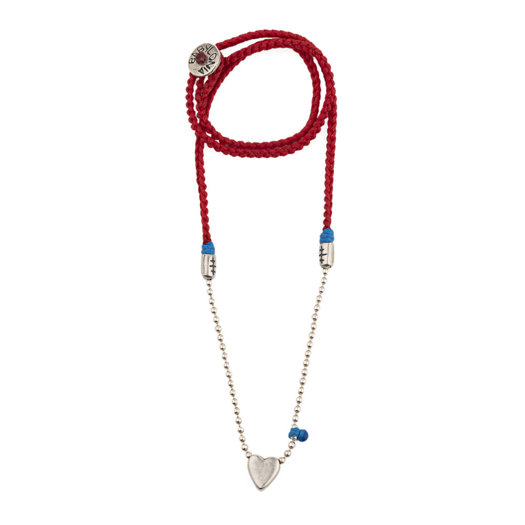 Love Pandatif Necklace 935° Sterling Silver
