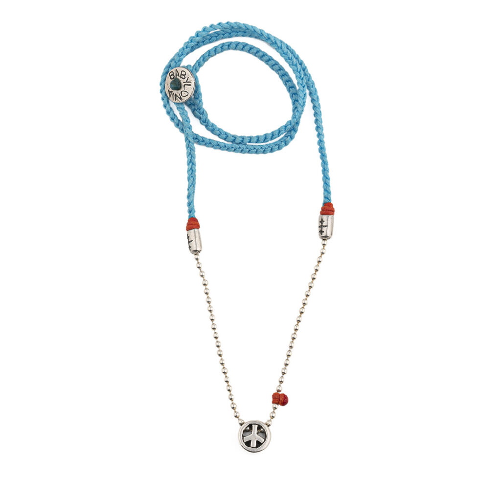 Peace Pandatif Necklace 935° Sterling Silver