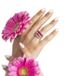 Communication Millefeuille Δαχτυλίδι 935° Ασήμι - Image 2