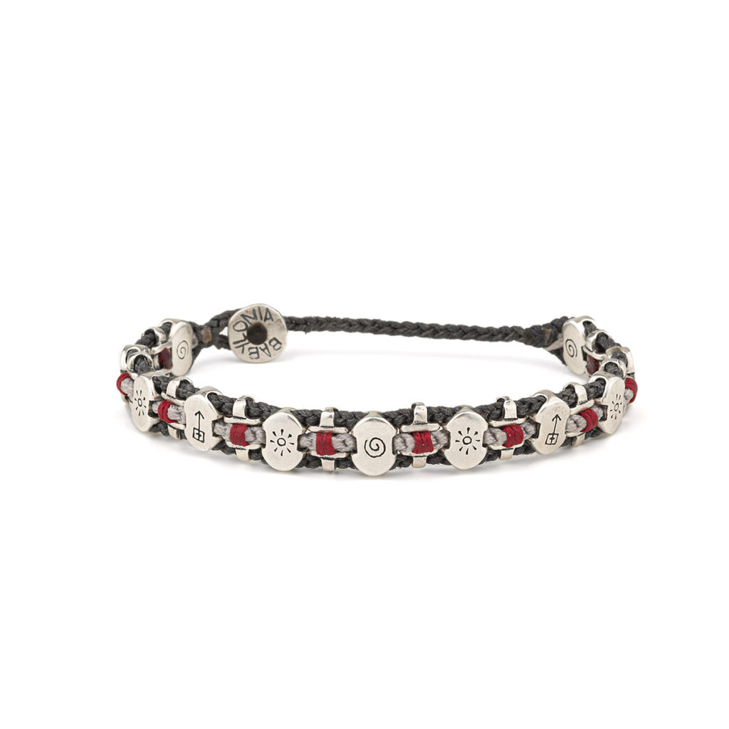 Tied Optimism Big Box Bracelet 935° Sterling Silver