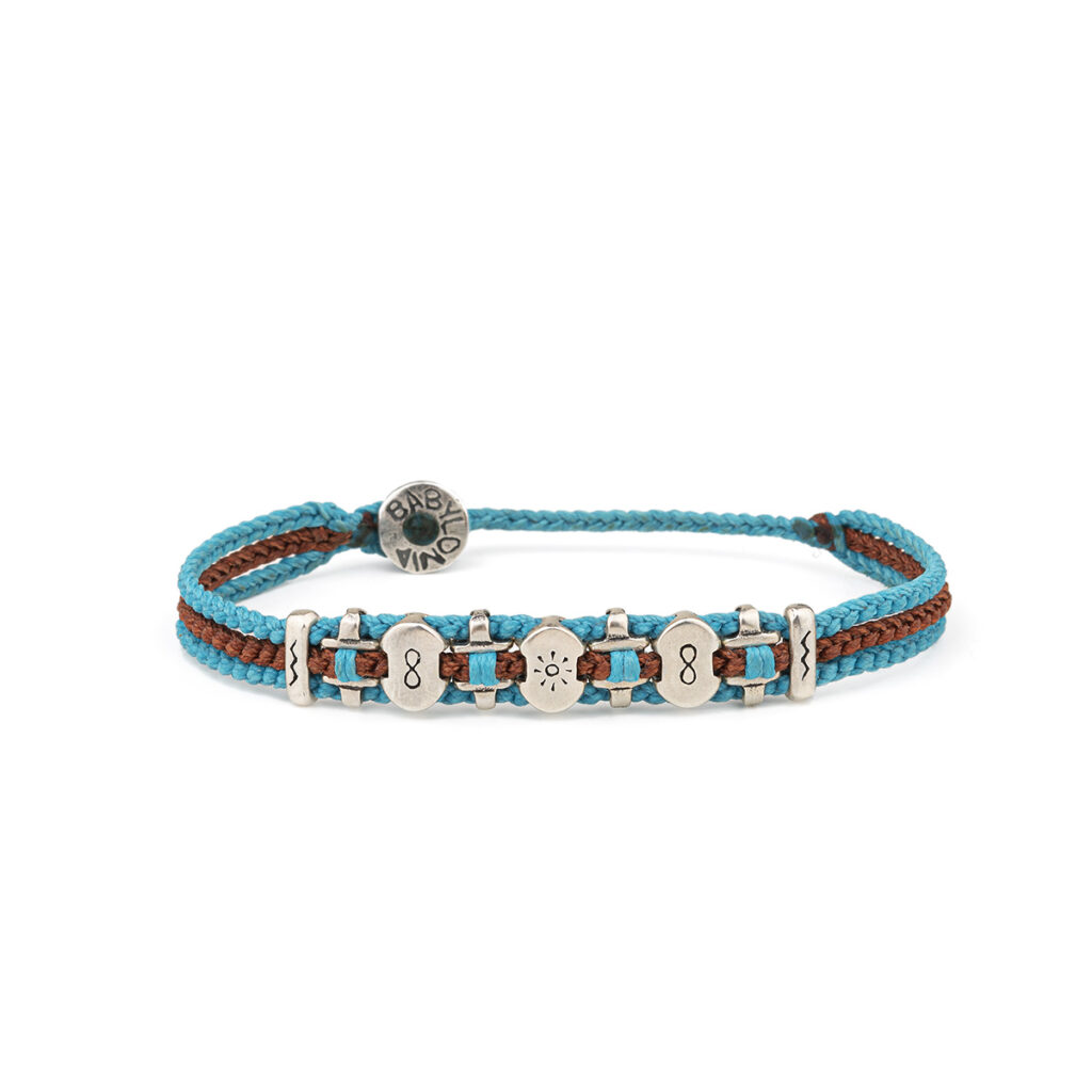 Tied Optimism Box Bracelet 935° Sterling Silver