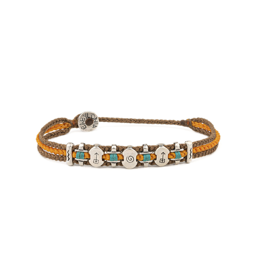 Tied Soul Box Bracelet 935° Sterling Silver