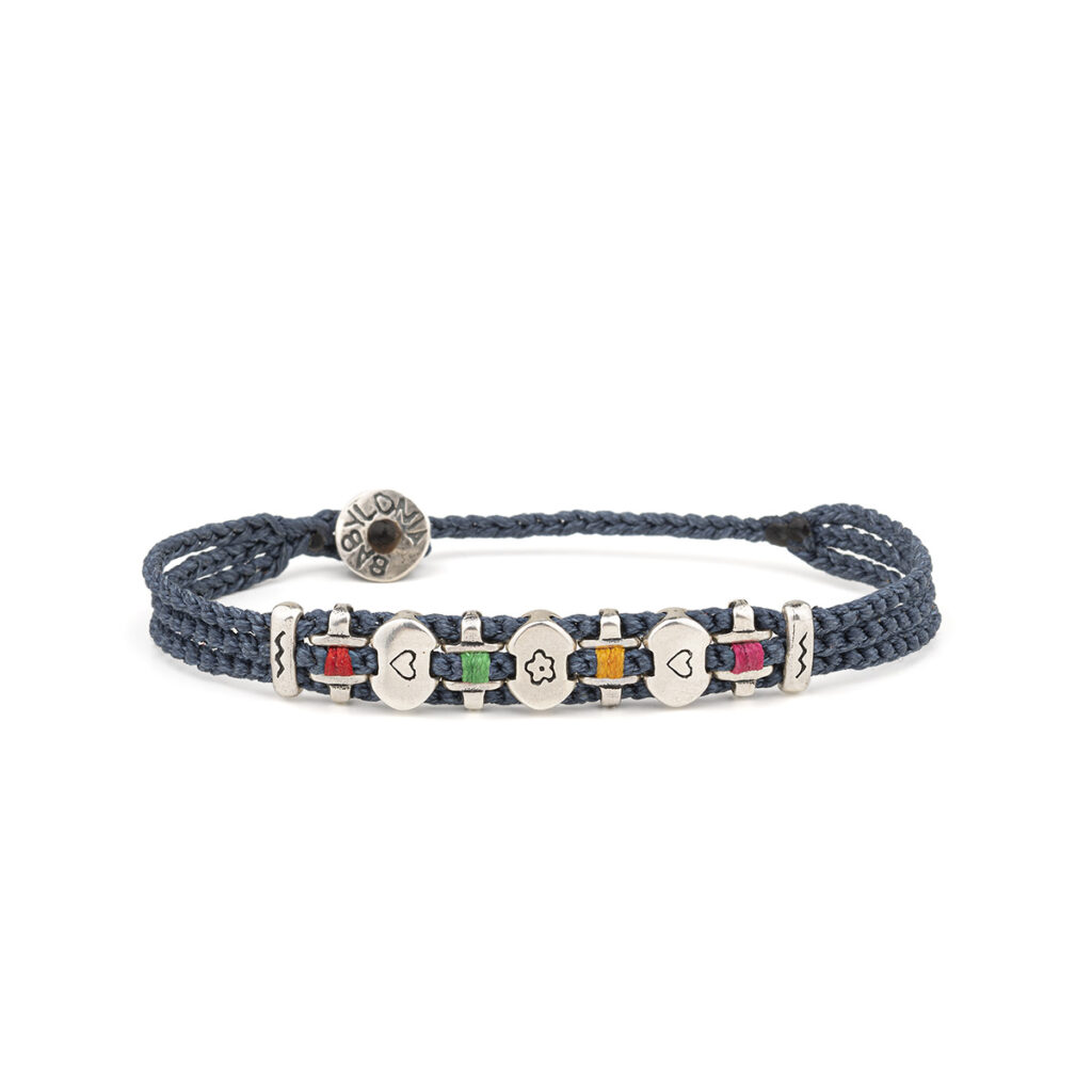Tied Trust Box Bracelet 935° Sterling Silver
